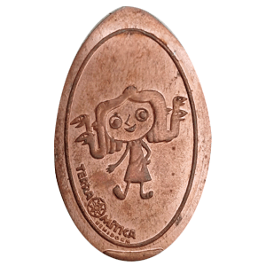 Souvenirmunt Terra Mítica 2018-2 in Benidorm