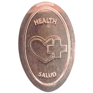Healt. Salud – Pressmünze