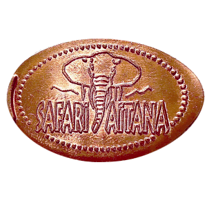 Logo Safari Aitana – Geplette munt