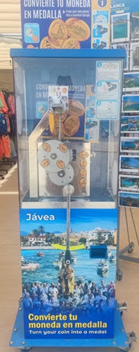 Münzautomat Jávea (2024) in Xàbia / Jávea – Titelbild