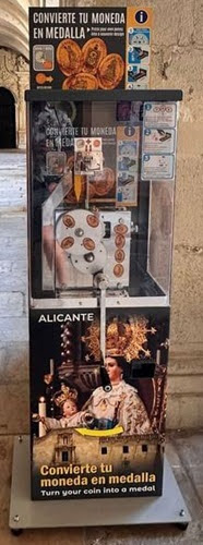 Münzautomat Concatedral de San Nicolás (2024) in Alicante – Titelbild
