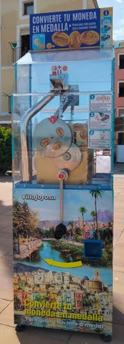 Münzautomat Villajoyosa (2025) in la Vila Joiosa / Villajoyosa – Titelbild