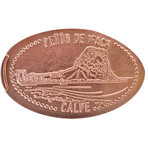 Peñón de Ifach – Pressmünze