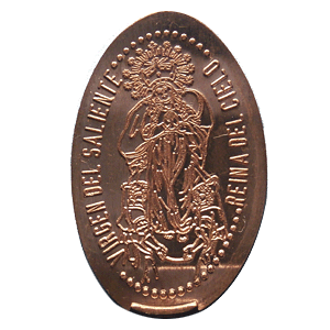 Virgen del Saliente – Pressmünze