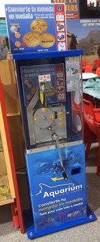 Münzautomat Aquarium Costa de Almería in Roquetas de Mar – Titelbild