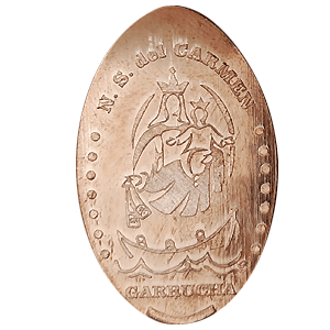 Virgen del Carmen – Pressmünze