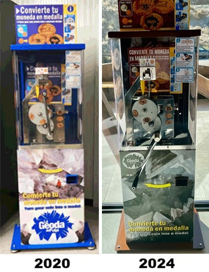 Münzautomat La Geoda in Pulpí – Titelbild