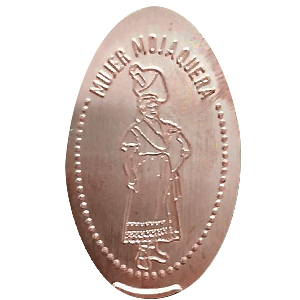 Mujer mojaquera – Pressmünze