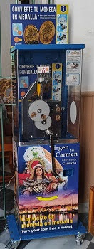 Münzautomat Virgen del Carmen in Garrucha – Titelbild