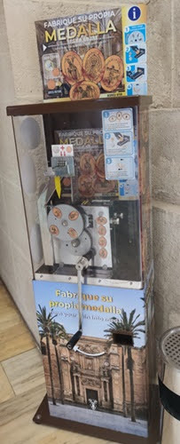 Münzautomat Catedral (2024) in Almería