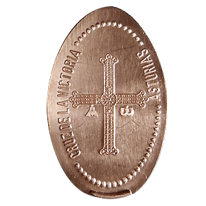 Cruz de la Victoria – Pressmünze