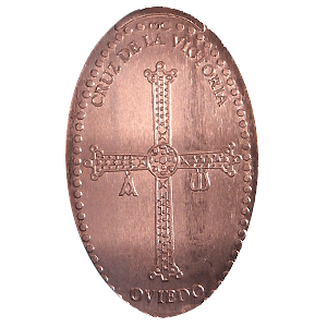 Cruz de la Victoria – Pressmünze
