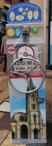 Münzautomat Catedral  in Oviedo – Titelbild