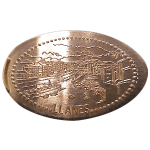 Vista general de LLanes – Pressmünze