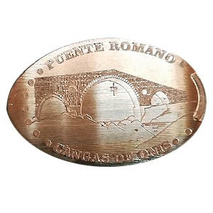 Puente romano – Geplette munt