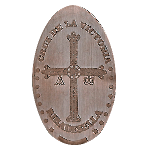 Cruz de la Victoria – Pressmünze