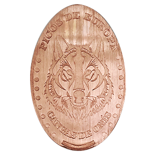 Lobo – Moneda elongada