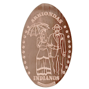 Pareja de Indianos – Pressmünze