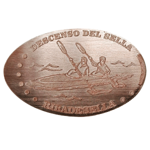 Piragua. Descenso del Sella – Pressmünze