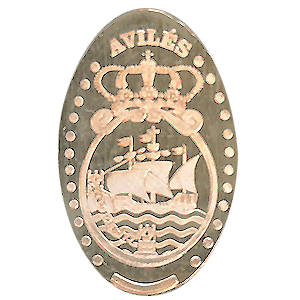 Escudo de Avilés – Pressmünze