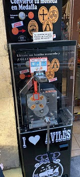 Münzautomat Avilés – Titelbild