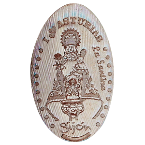 Virgen de Covadonga – Pressmünze