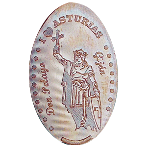 Don Pelayo – Pressmünze