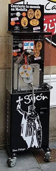 Münzautomat Gijón (2020) – Titelbild