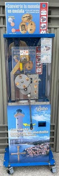 Münzautomat Lastres (2021) in Colunga – Titelbild