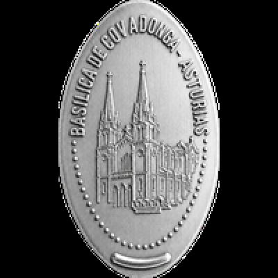 Souvenir coin Covadonga (2022) in Cangas de Onís