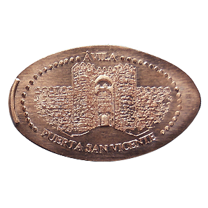 Puerta de San Vicente – Geplette munt