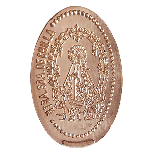 Virgen de Chilla – Pressmünze