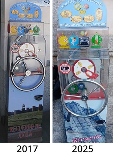 Muntautomaat Los Cuatro Postes in Ávila