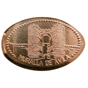 Souvenirmunt Muralla (2023) in Ávila