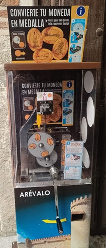 Münzautomat Arévalo (2024) in Arco del Alcocer, s/n, 05200 Arévalo, Ávila – Titelbild