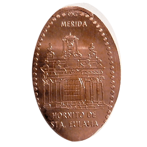 Hornito de Santa Eulalia – Geplette munt