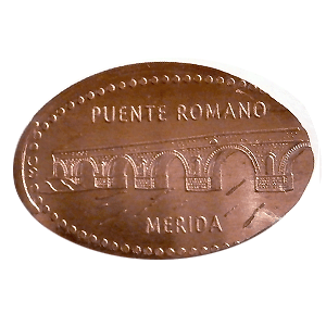 Puente romano – Geplette munt