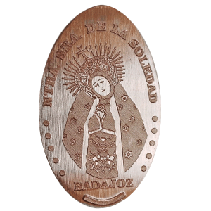 Virgen de la Soledad – Pressmünze