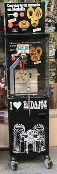 Münzautomat Turística 1 (2019) in Badajoz – Titelbild