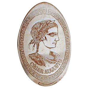 Cesar Augusto – Geplette munt