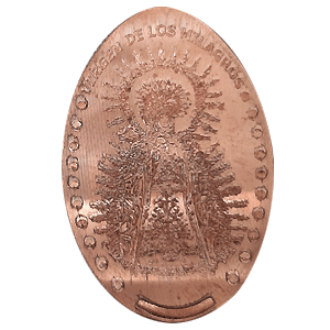 Virgen de los Milagros – Pressmünze