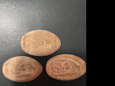 Souvenirmünze – Motiv von Münzautomat Skistadion Garmisch (Garmisch-Partenkirchen)