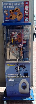 Münzautomat S. Antoni de Portmany in Sant Antoni de Portmany – Titelbild
