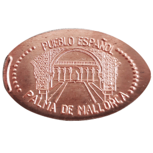 Réplica Patio del Partal de la Alhambra – Pressed coin