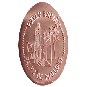 Réplica Torre Santa Catalina de Valencia – Pressed coin