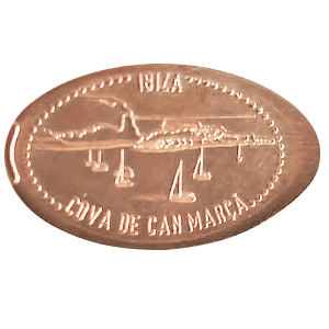 Vista del Port de Sant Miquel – Pressmünze