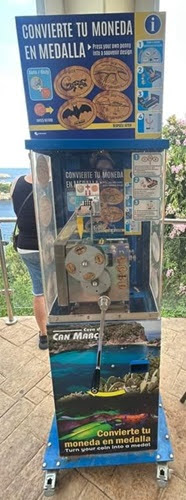Münzautomat Cova de Can Marçà in Sant Joan de Labritja – Titelbild