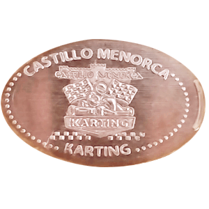 Logo del Karting – Geplette munt