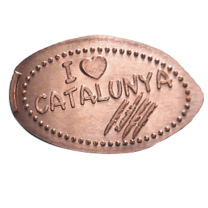 I Love Catalunya – Pressmünze