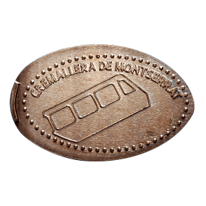Máquina del tren Cremallera – Pressmünze